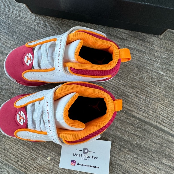 Brand New Air Jordan Pro Strong “Cardinal Red” Toddler/Baby Shoes - Picture 9 of 12